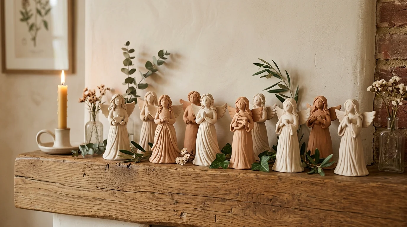 Hand Sculpted Angels