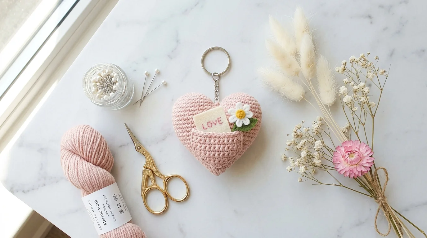 Heart Pocket Charm