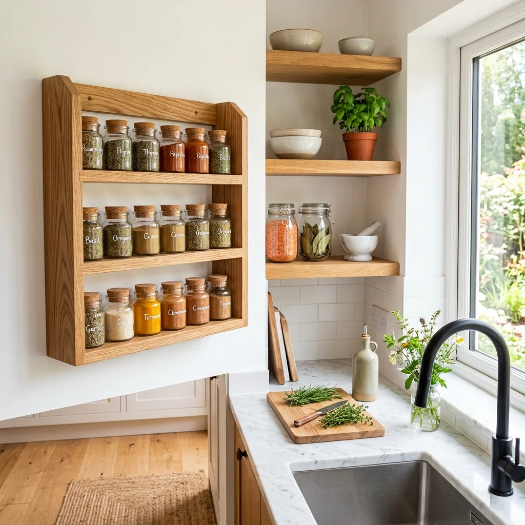 Kitchen Spice Rack