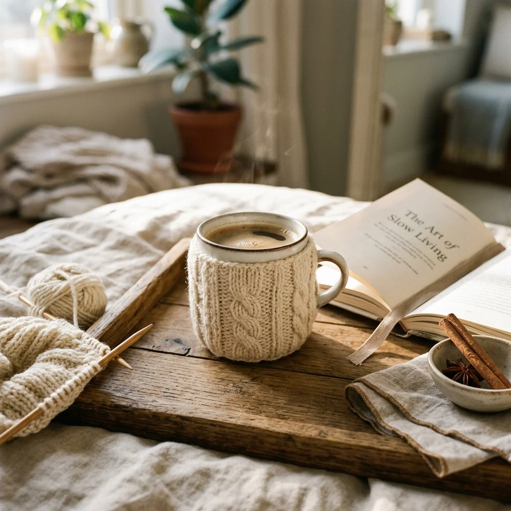 Knitted Mug Cozy