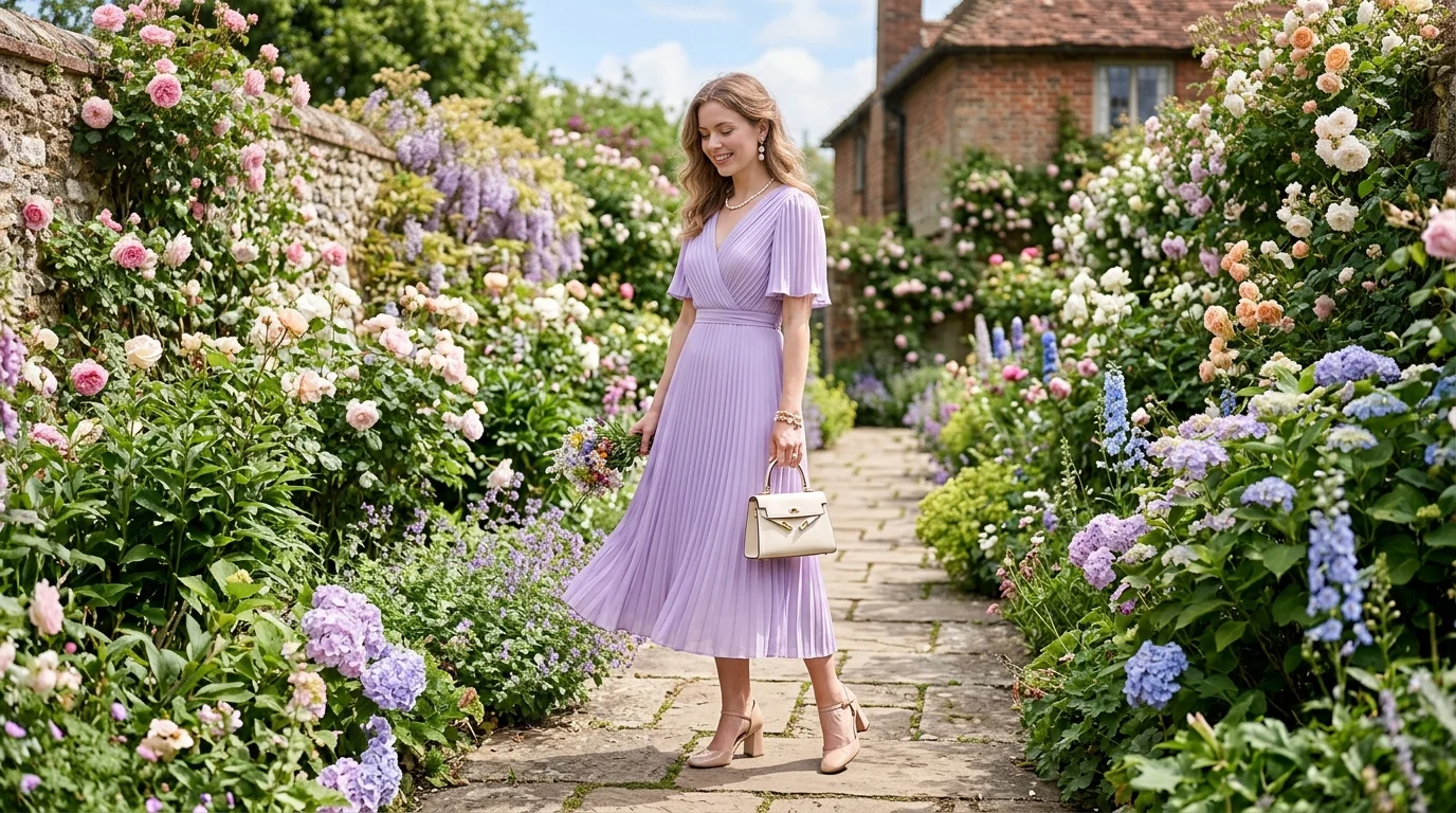 Lavender Garden Look