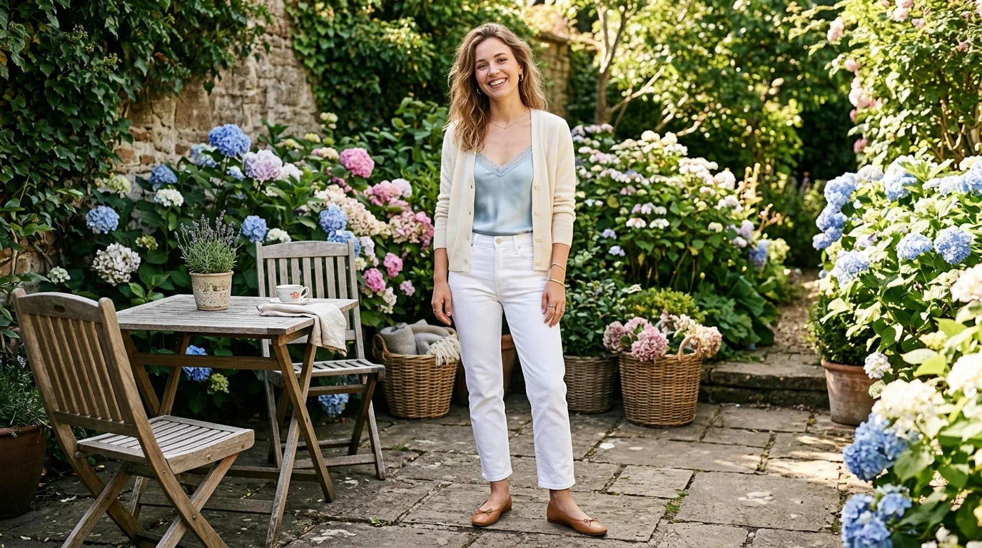 Lightweight Cardigan Set