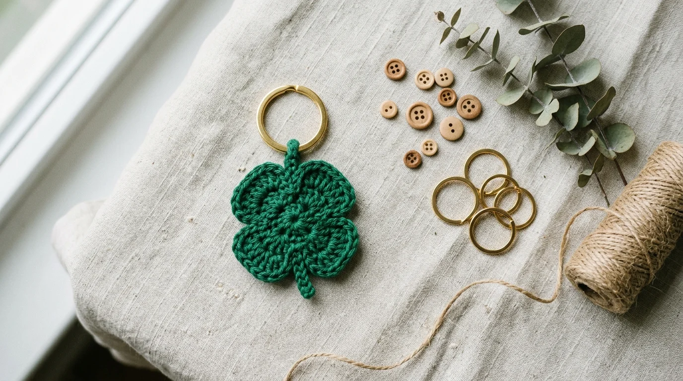 Lucky Clover Charm