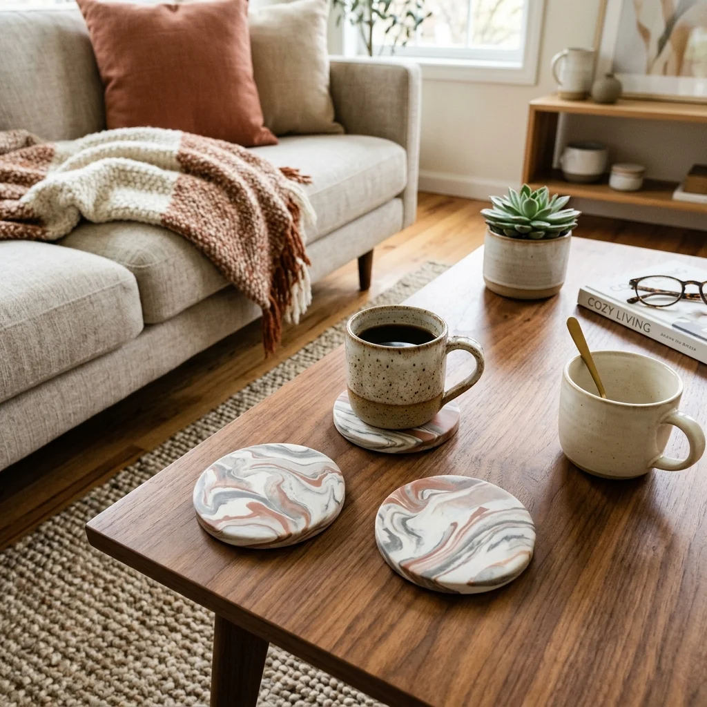Marbled Coasters