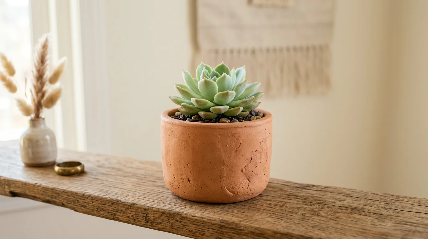 Mini Clay Planter