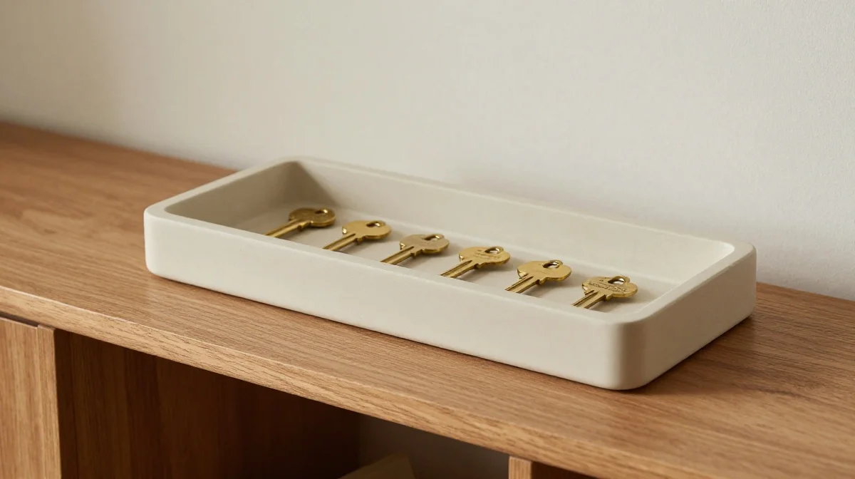 Minimalist Key Tray