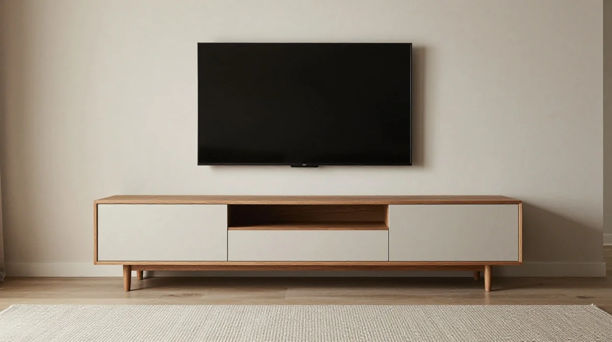 Minimalist Media Console