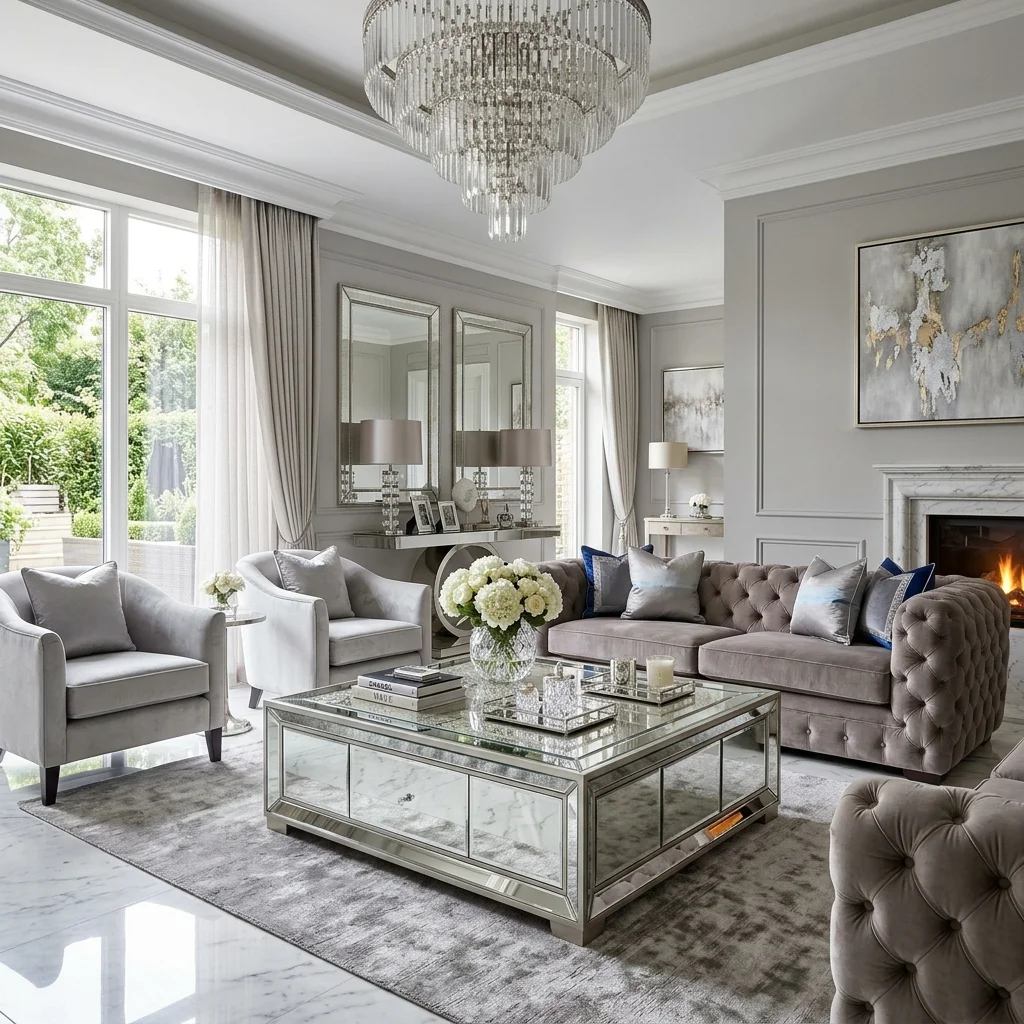 Mirrored Chic Style