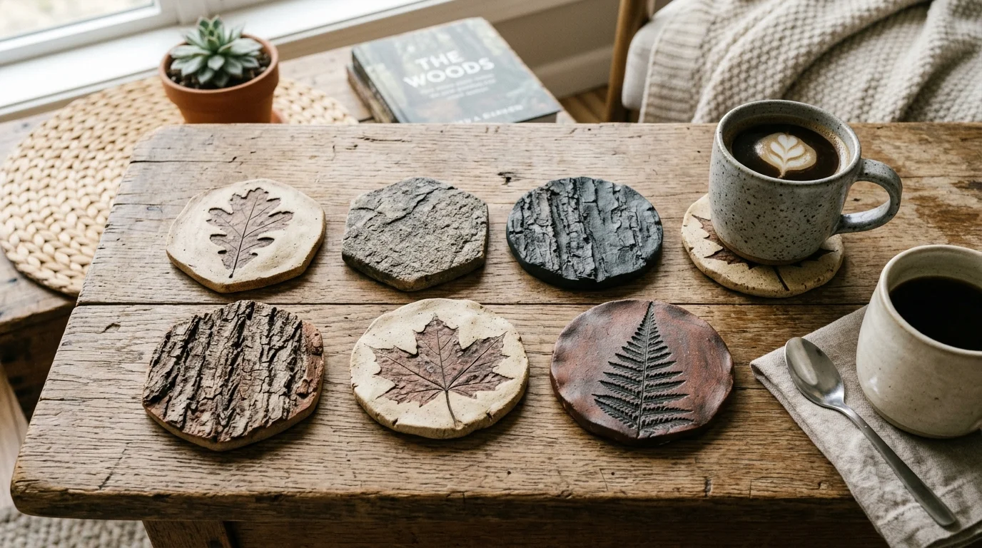 Nature Texture Coasters 