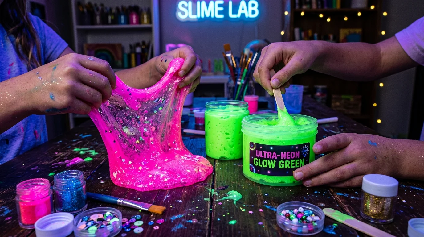 Neon Glow Stretch