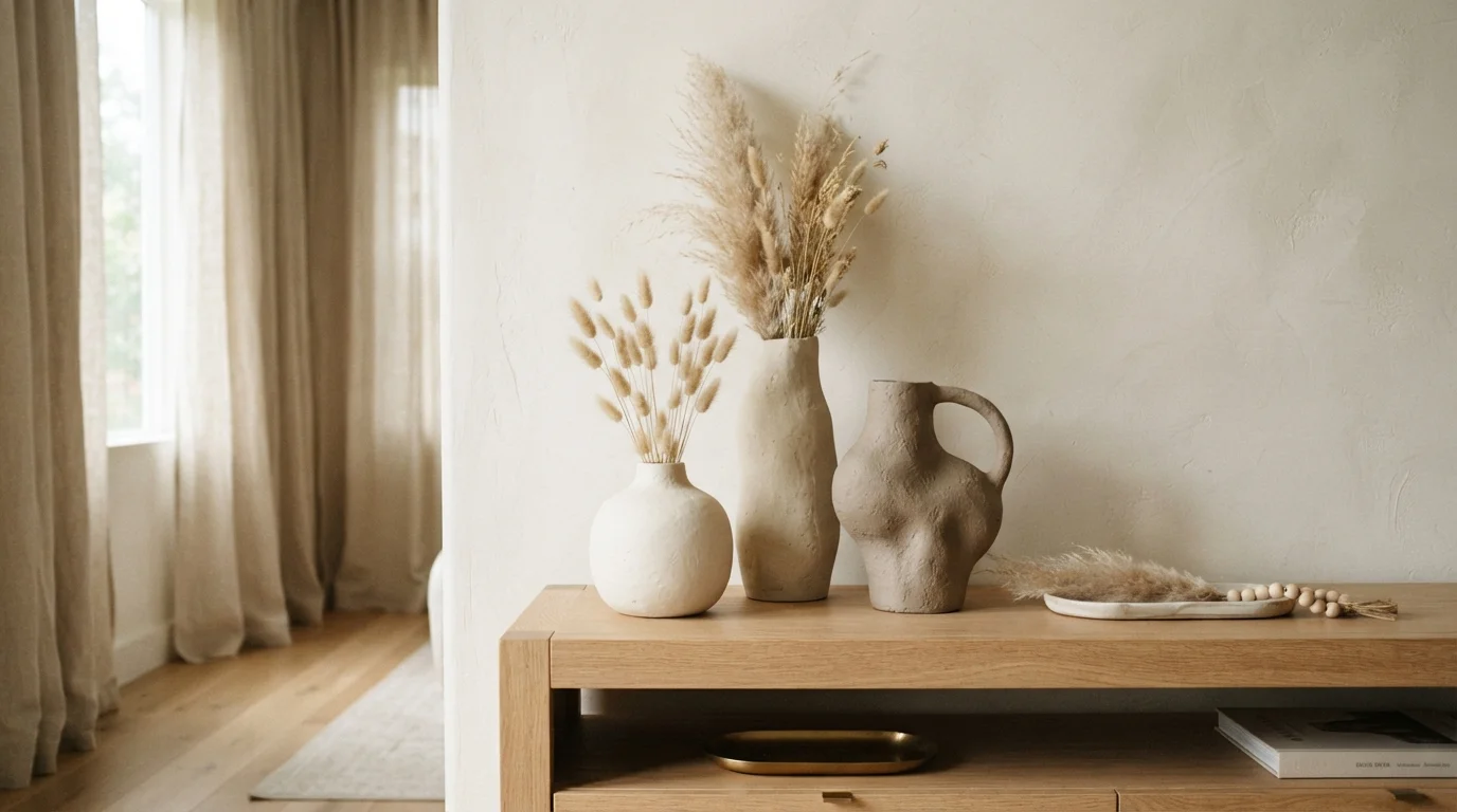 Organic Vase Trio