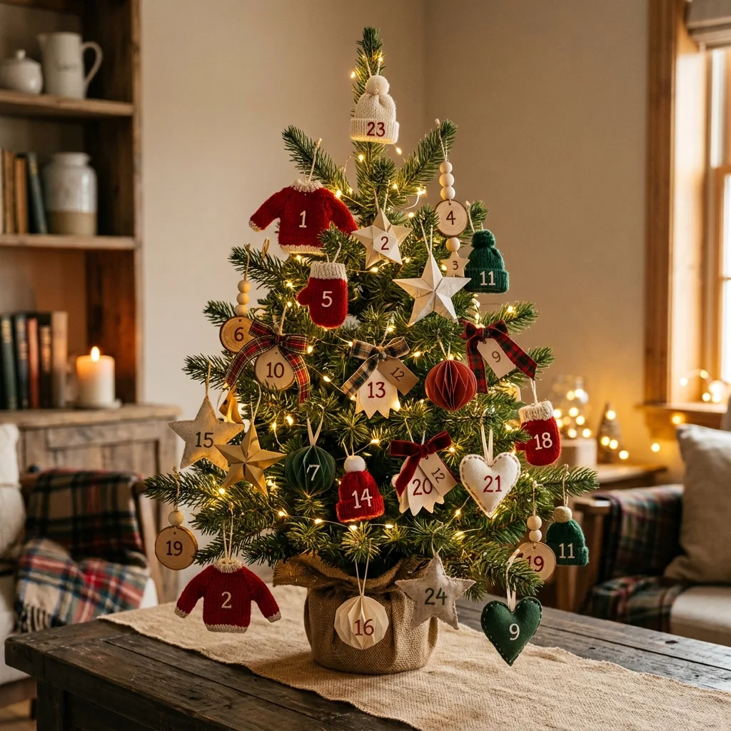 Ornament Countdown Tree