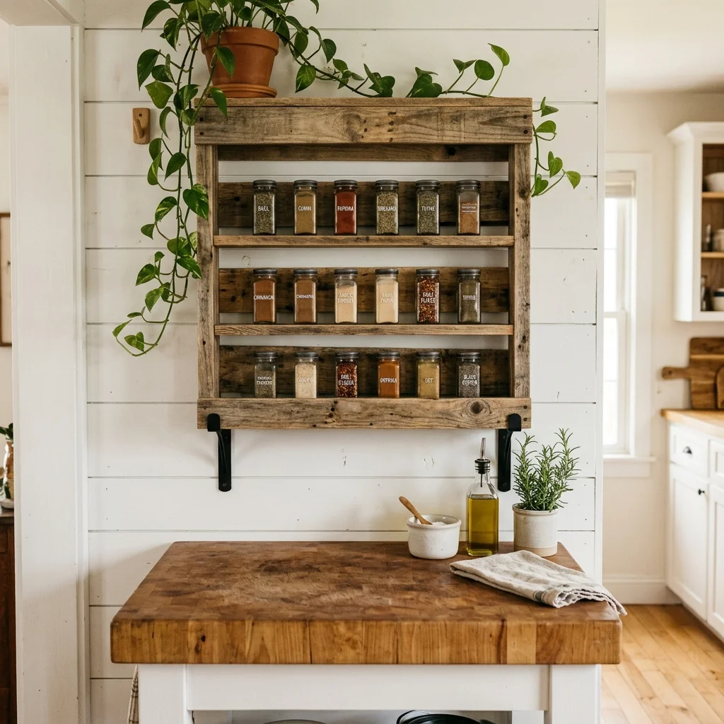 Pallet Wall Rack