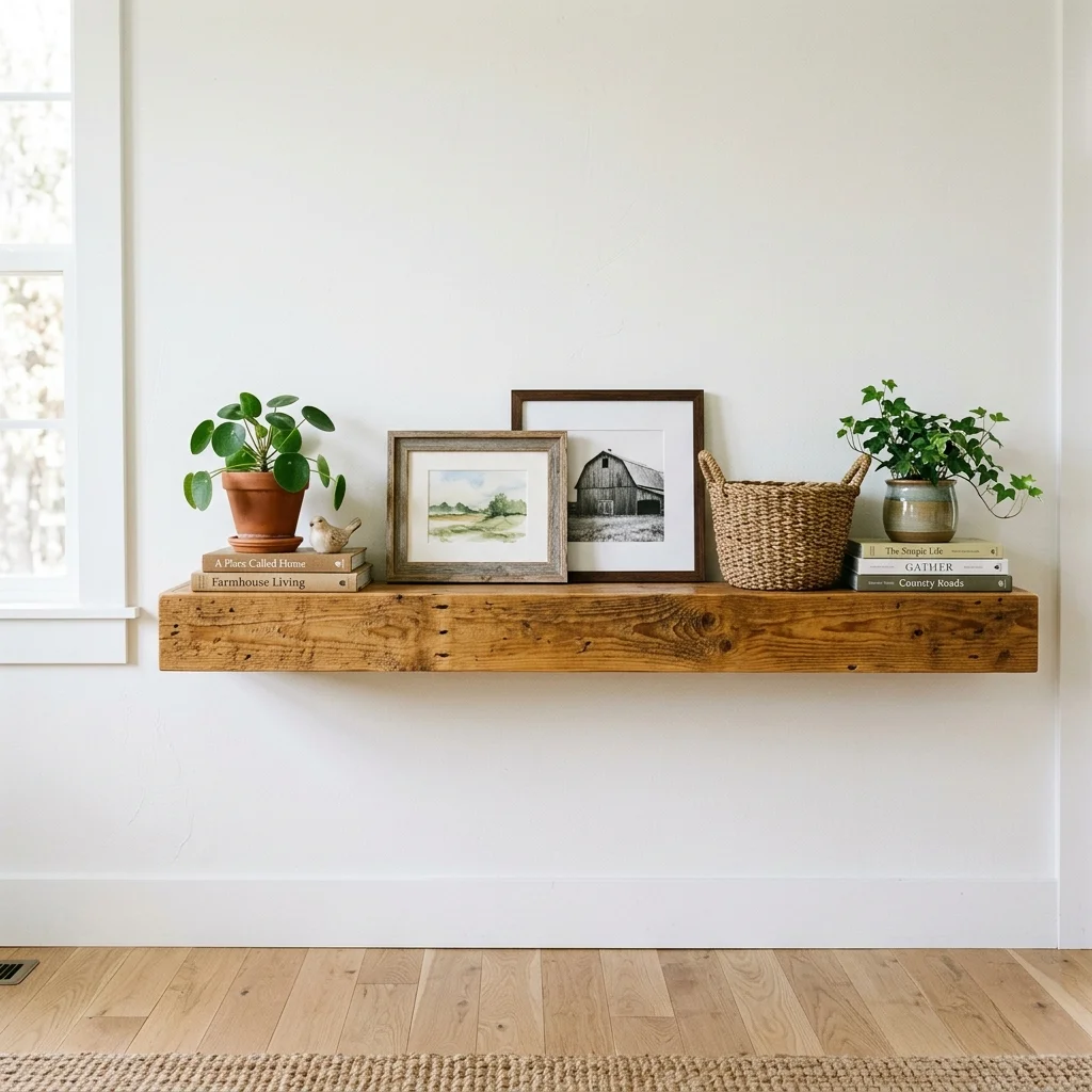 Pallet Wall Shelf
