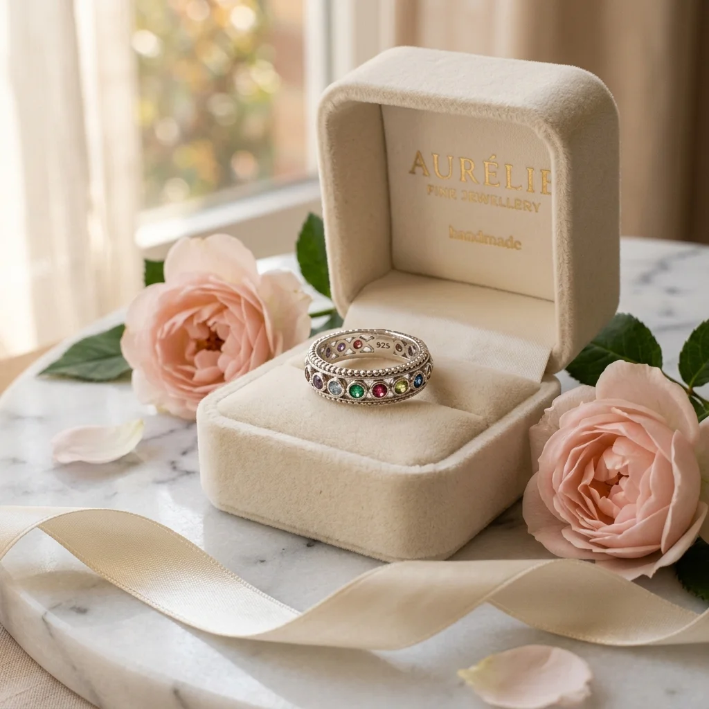 Personalized Birthstone Ring