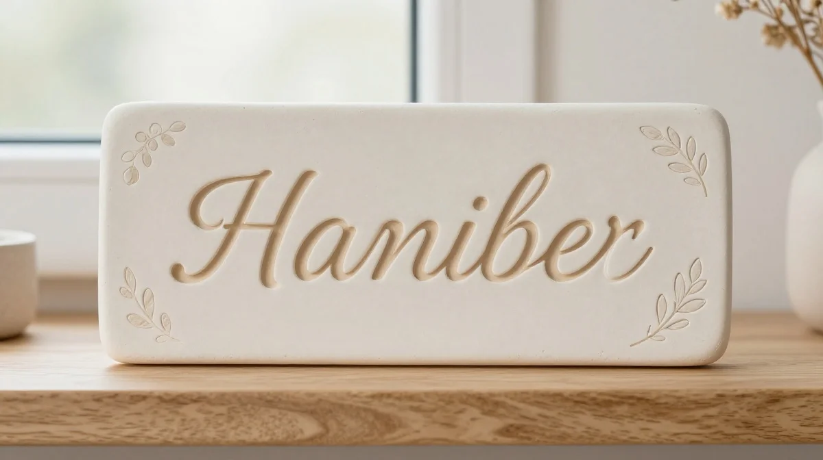 Personalized Name Plaque