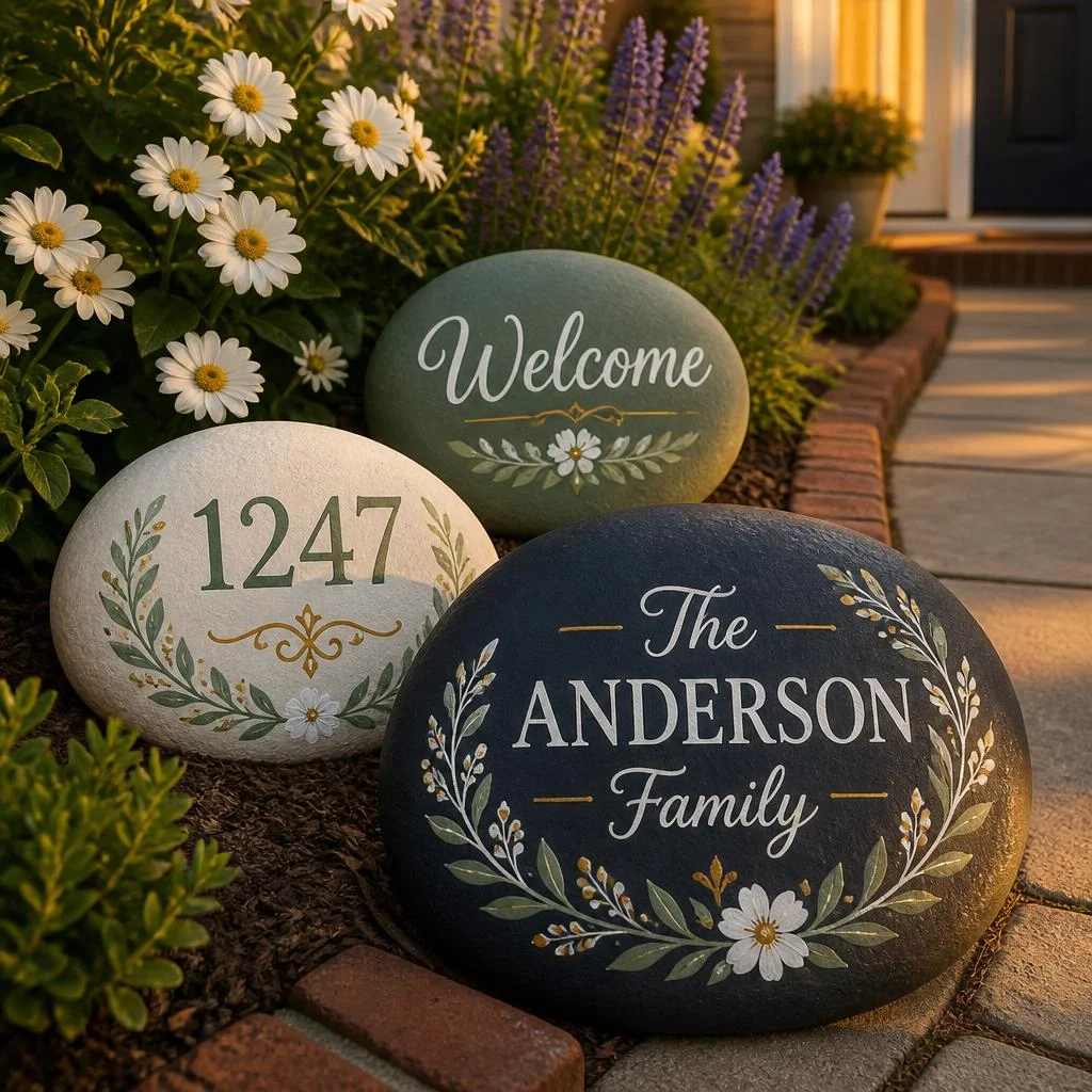 Personalized Name Stones
