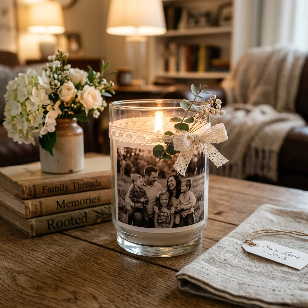 Photo Candle Holder