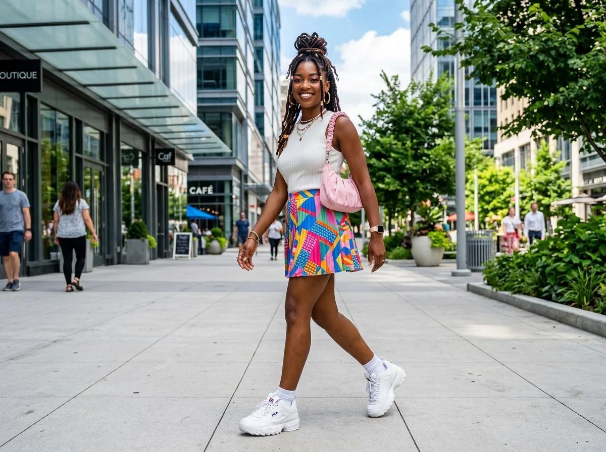 Pleated Skirt Pop