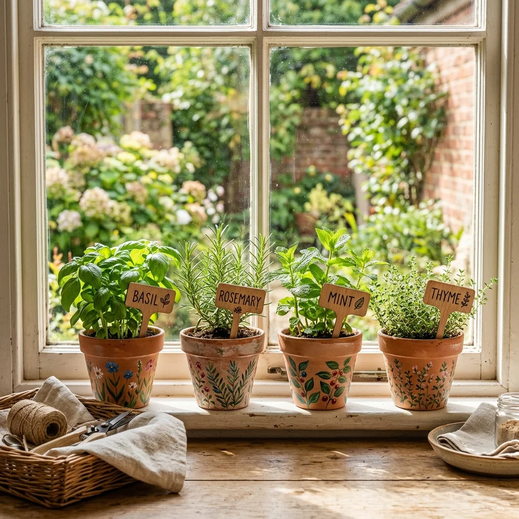 Potted Herb Gift