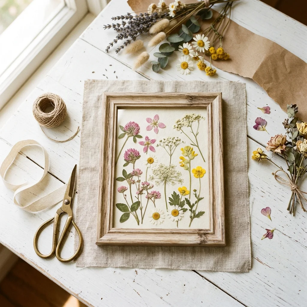 Pressed Flower Frame