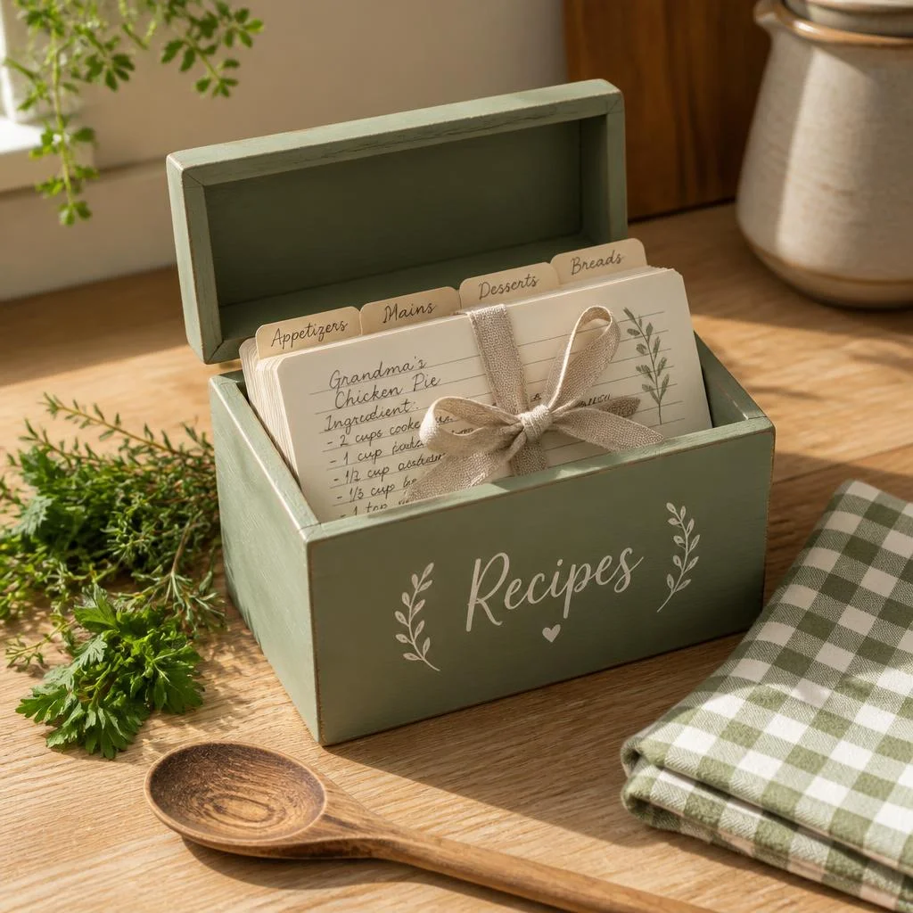 Recipe Card Box