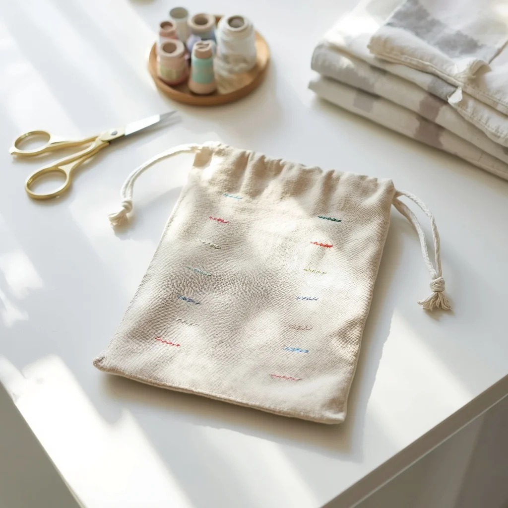 Running Stitch Pouch