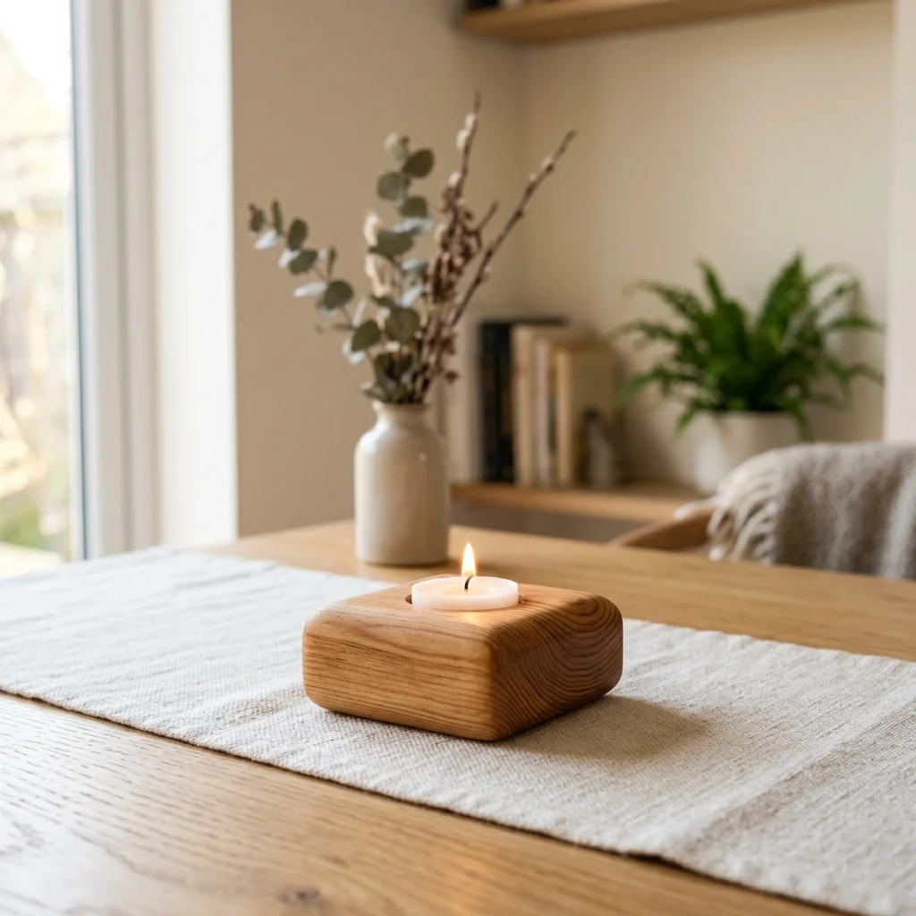 Rustic Candle Holder