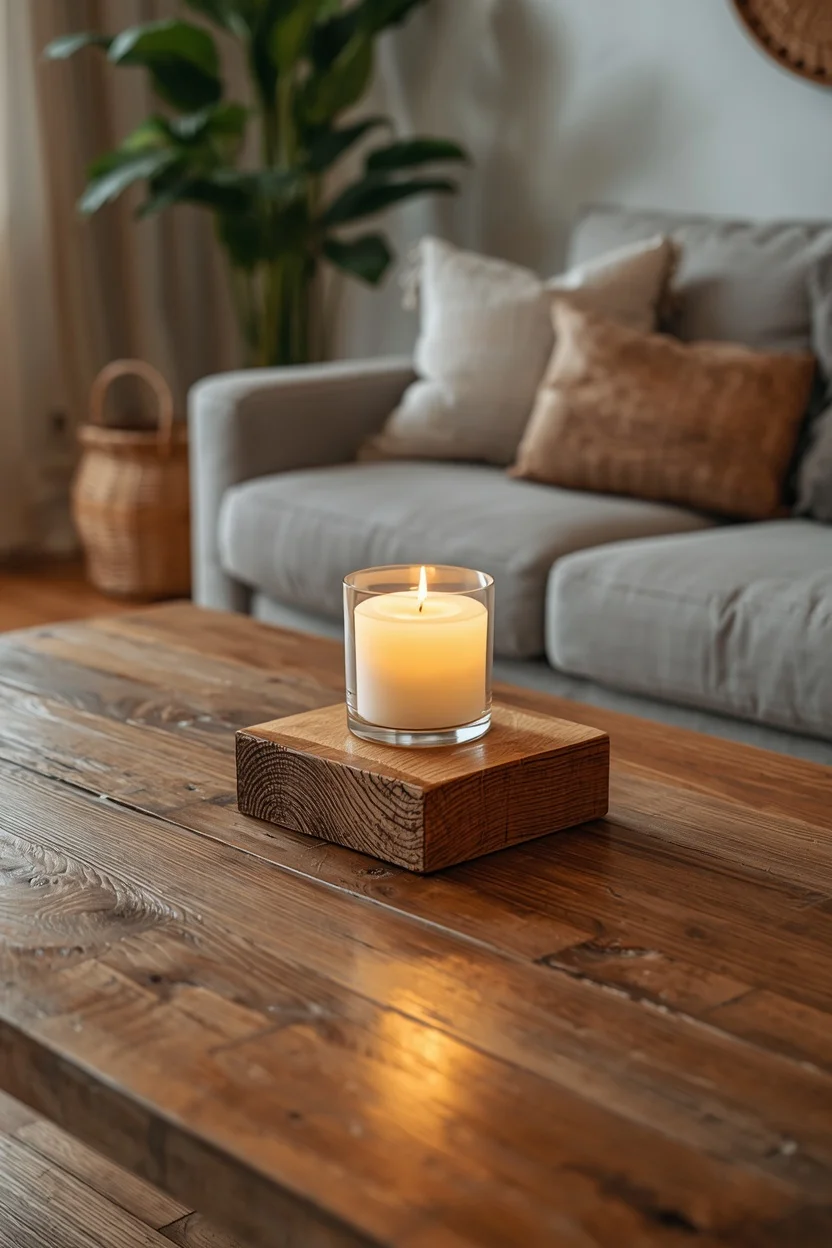 Rustic Candle Holder