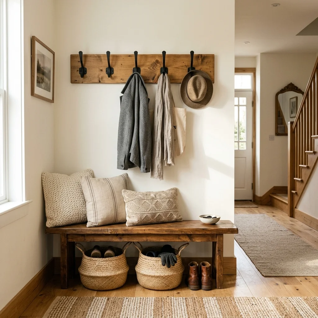 Rustic Coat Hooks