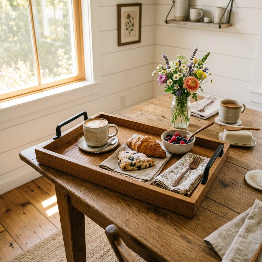 Rustic Serving Tray