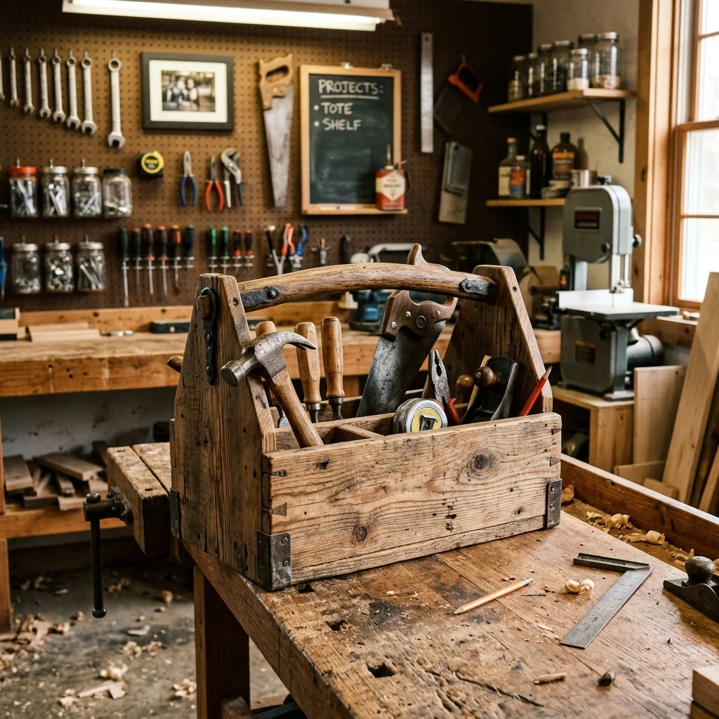 Rustic Tool Tote