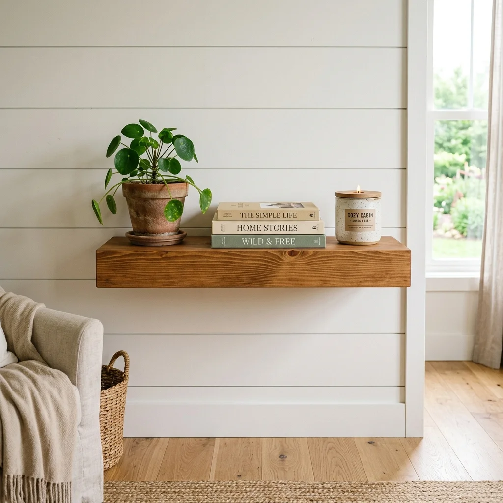 Rustic Wall Shelf