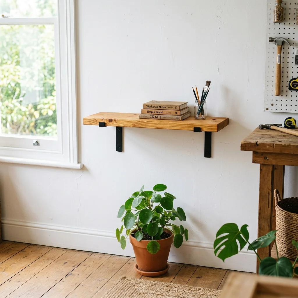 Rustic Wall Shelf