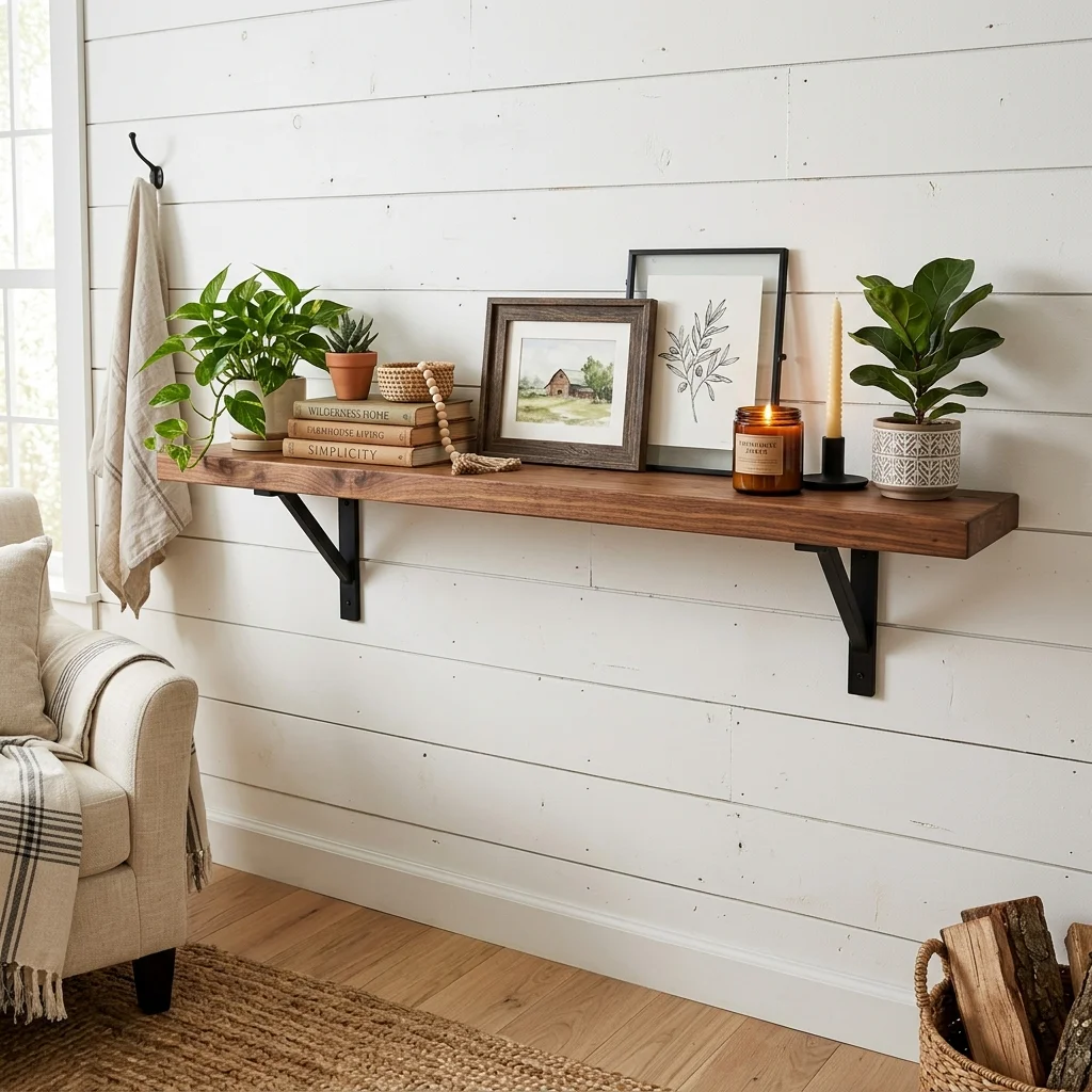 Rustic Wall Shelf