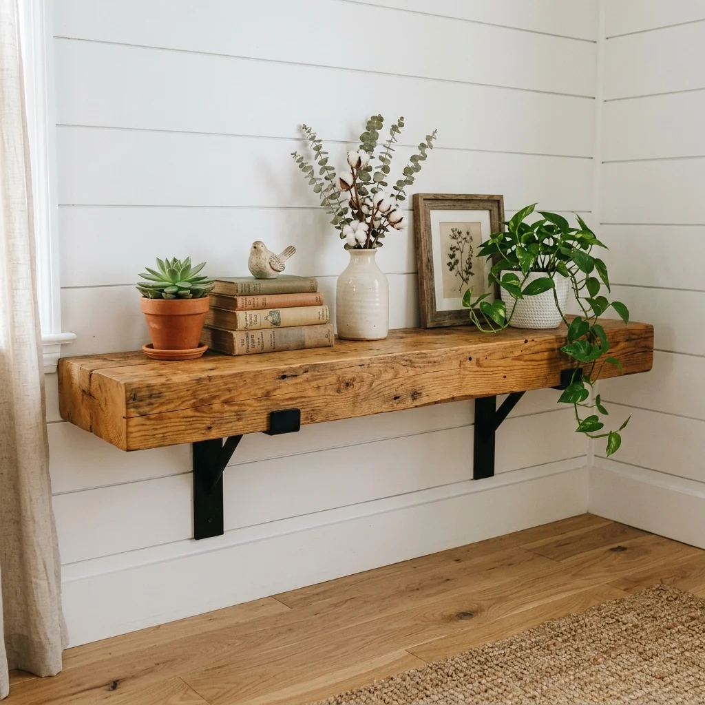 Rustic Wall Shelf