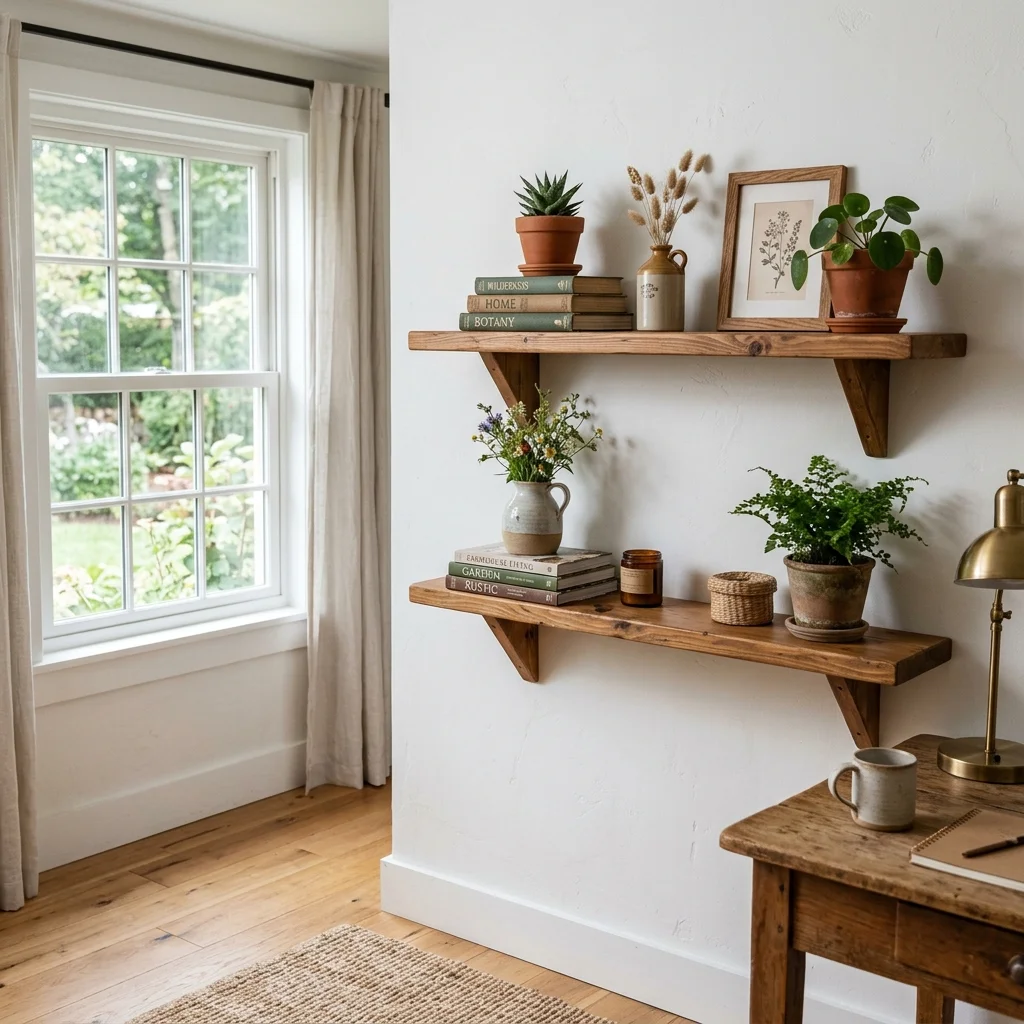 Rustic Wall Shelves