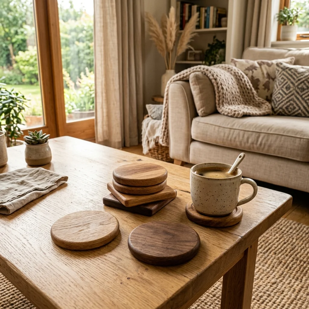 Rustic Wooden Coasters