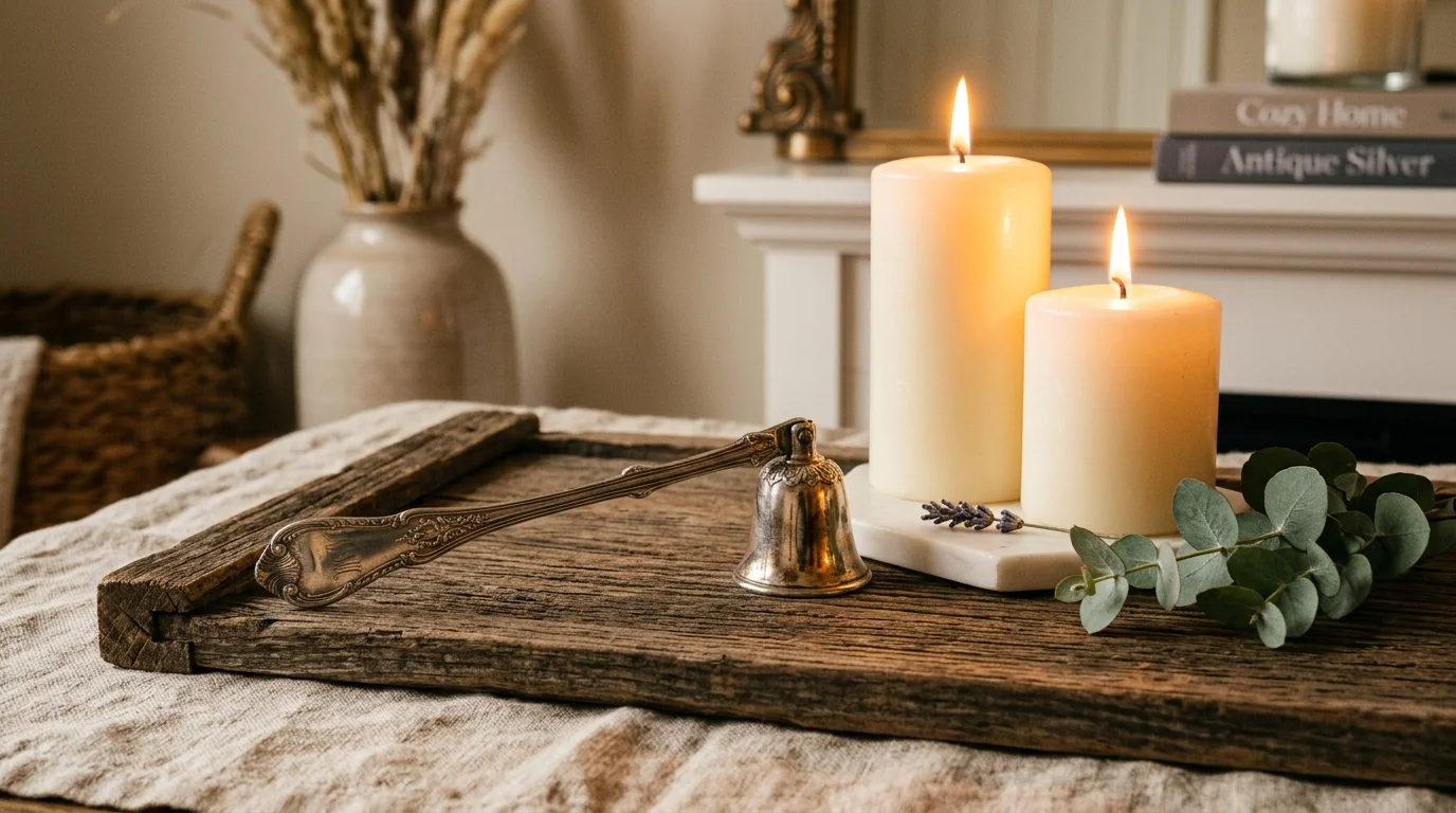 Silver Candle Snuffer