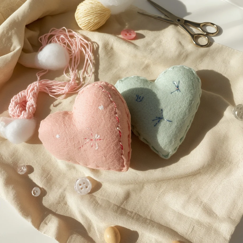 Simple Felt Heart