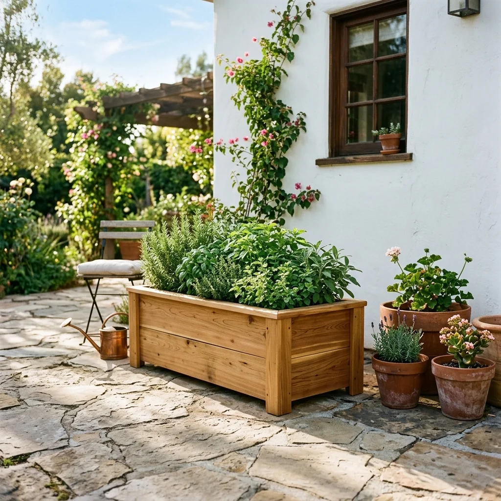 Simple Wooden Planter