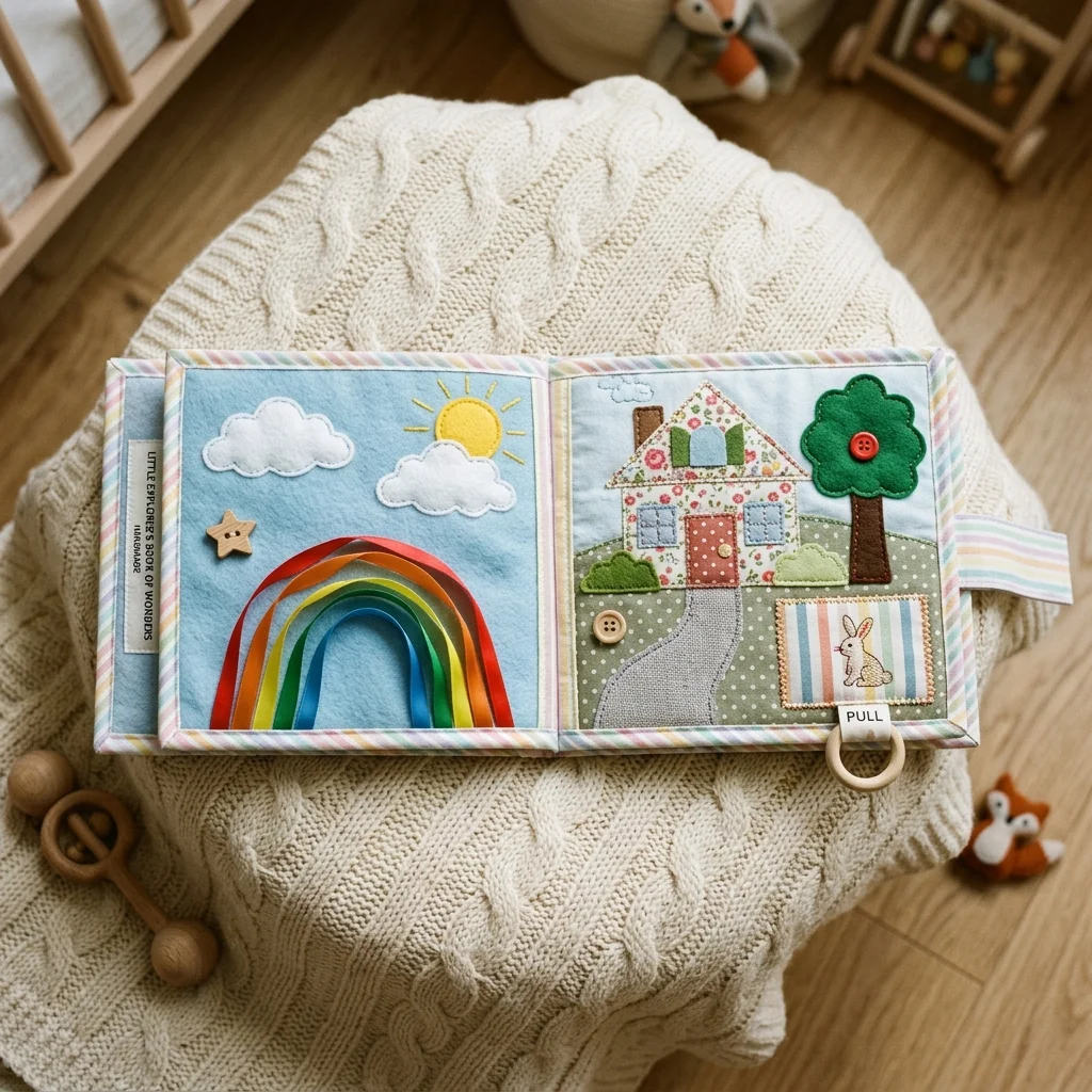 Soft Sensory Book