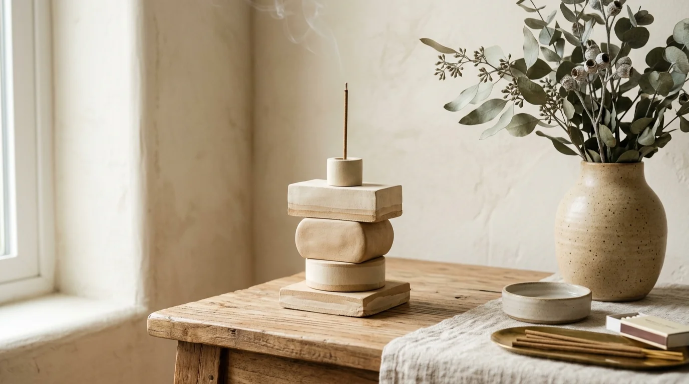 Stacked Incense Holder
