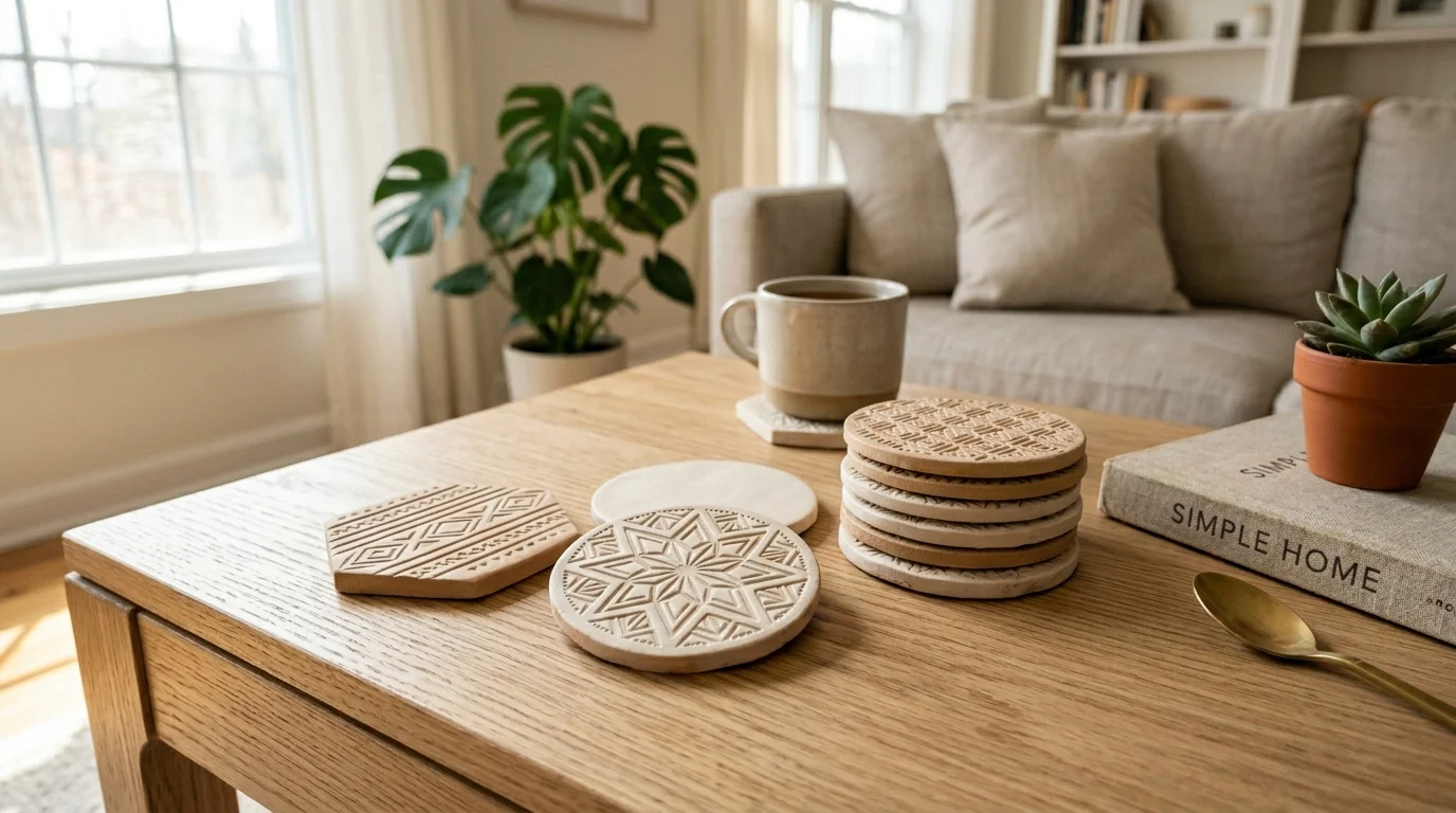 Stamped Coasters