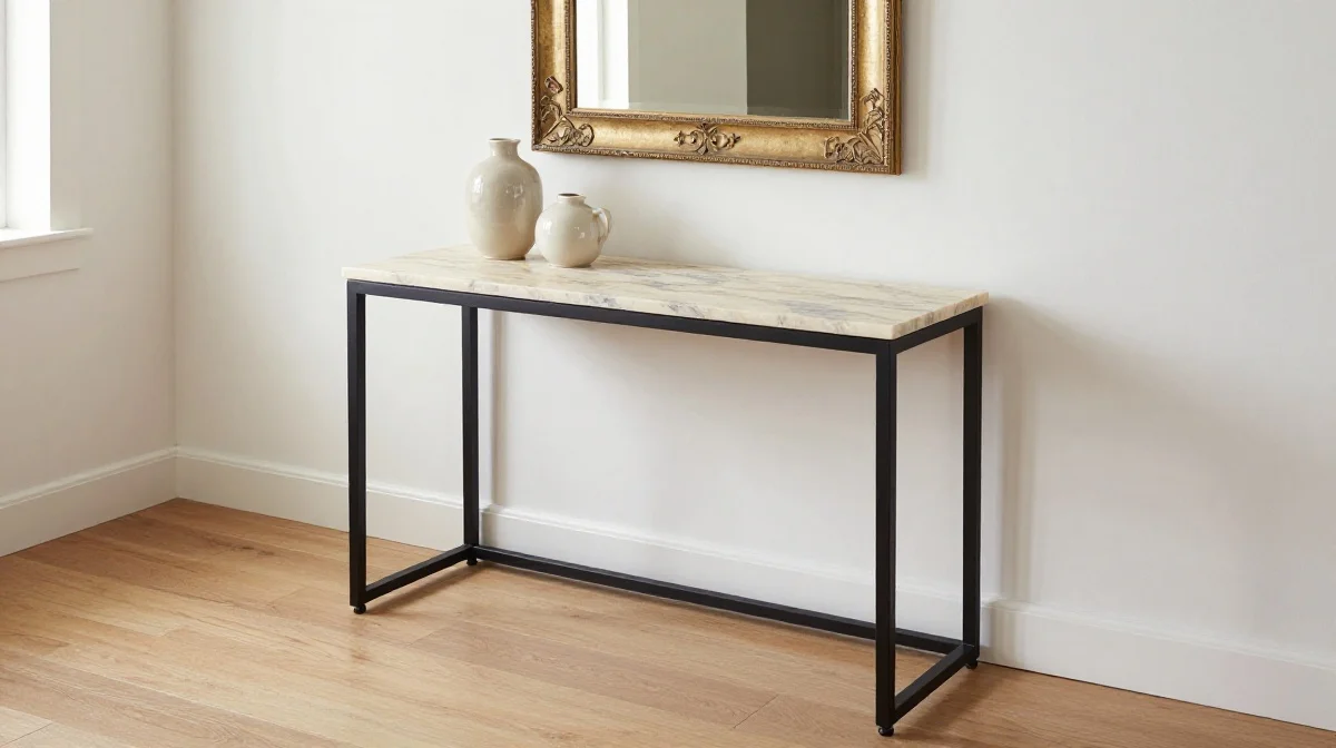 Stone Top Console