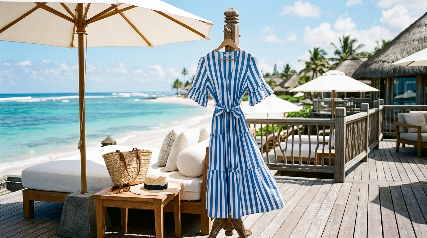 Striped Resort Dress