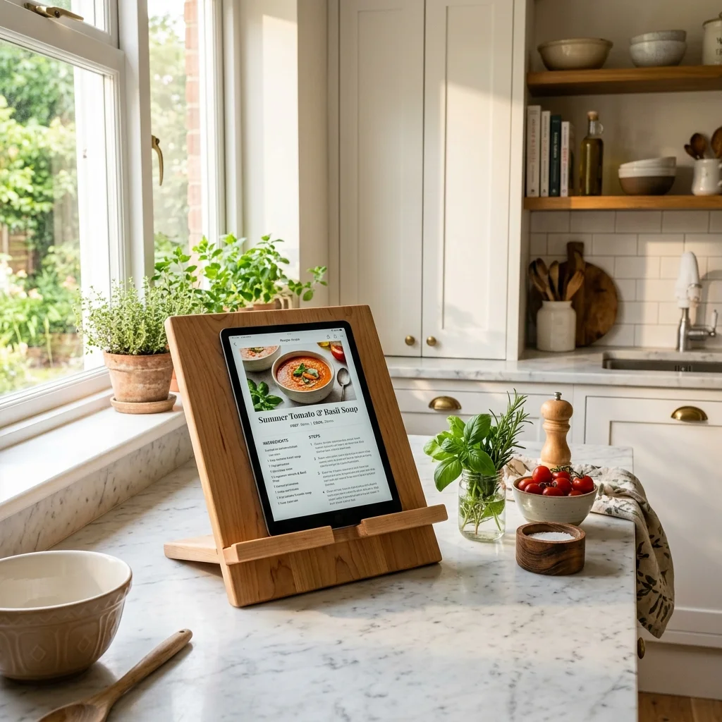 Tablet Recipe Stand