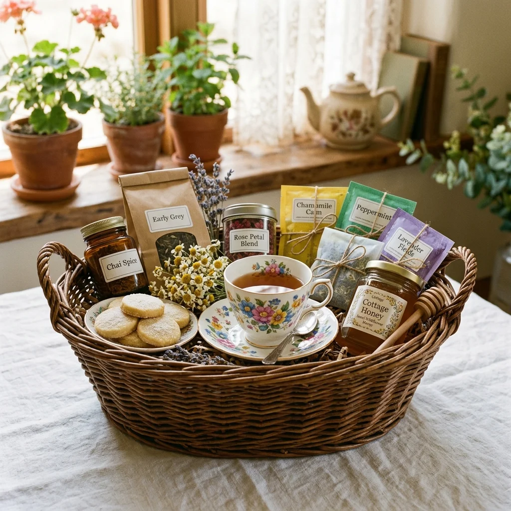 Tea Time Basket
