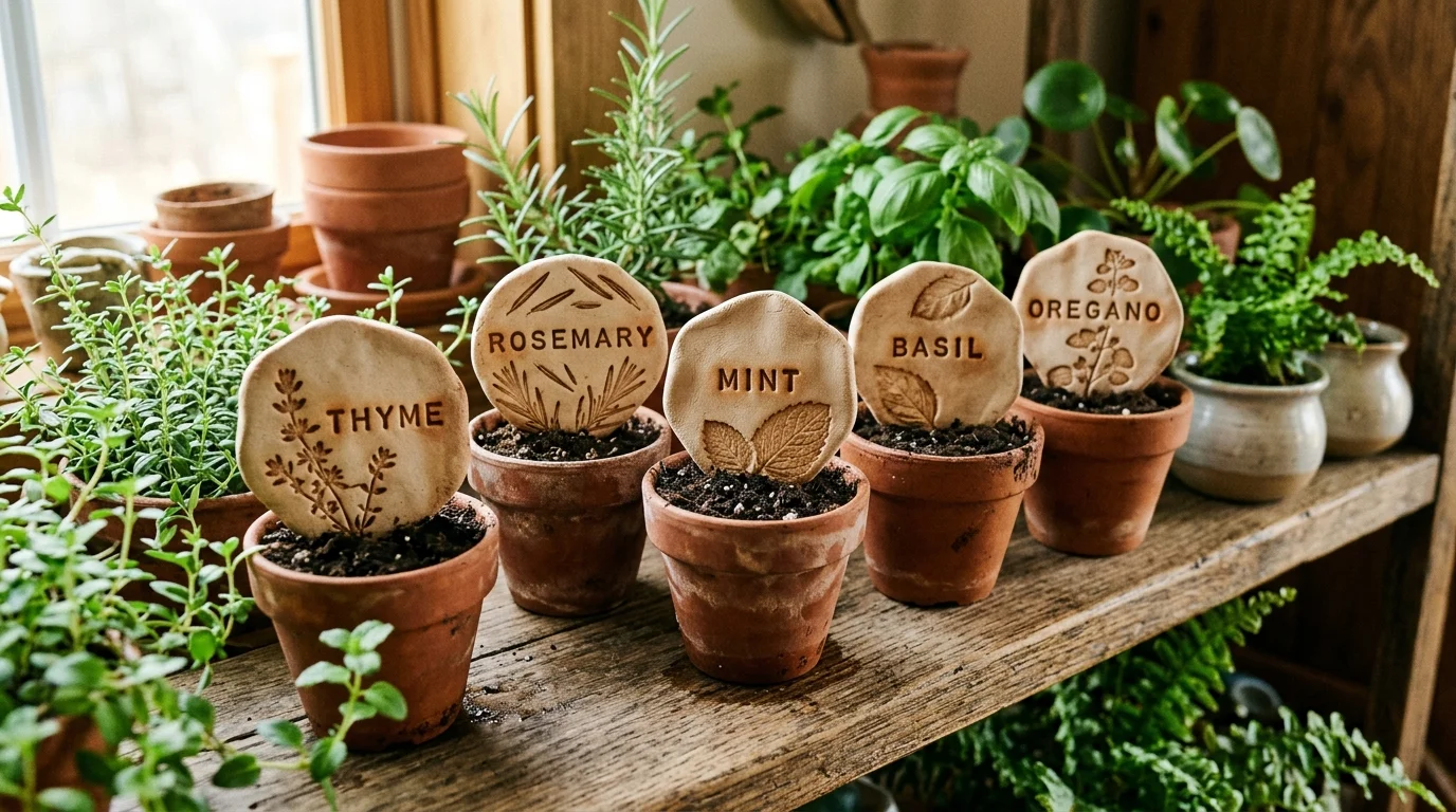 Textured Plant Markers