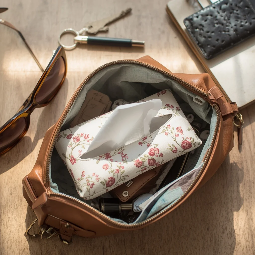 Travel Tissue Holder